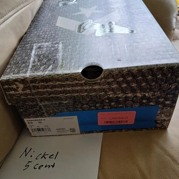 Converse Weapon CX Joshua Vides Black Clear Shoes A00715C Men's Size 8.5 - Picture 7 of 7